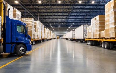 expansive-distribution-warehouse-with-freight-trucks-and-pallet-boxes-in-industrial-setting-photo